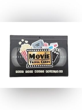 NWT/Movie Trivia Cards Party Game - from Gift Republic